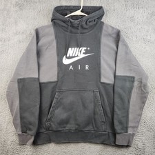 Nike Air Fleece Pull Over Hoodie Men's Medium Pocket Hood Sweatshirt Pullover