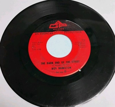 ROY HAMILTON-100 YEARS/THE DARK END OF THE STREET VINYL 45