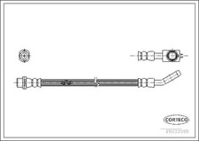 Flexible de frein Audi A4