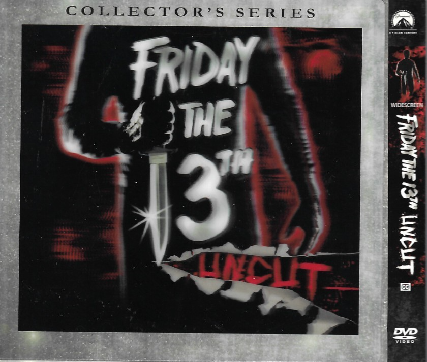 FRIDAY THE 13TH UNCUT COLLECTOR'S SERIES (cardboard) (special