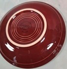 Vintage Red HOMER LAUGHLIN Post '86 Cinnabar Maroon FIESTA Saucer — photo 8