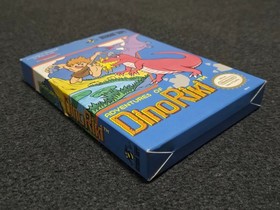 NES ADVENTURES OF DINO RIKI Near Mint Complete CIB Box Game Nintendo Poster Rare