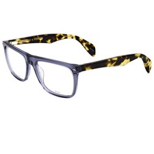 Rag  Bone Men's 55 mm Blue Opticals RNB7001-PJP-55