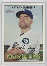 2016 Topps Heritage Nate Karns Nathan Karns #16 b3e