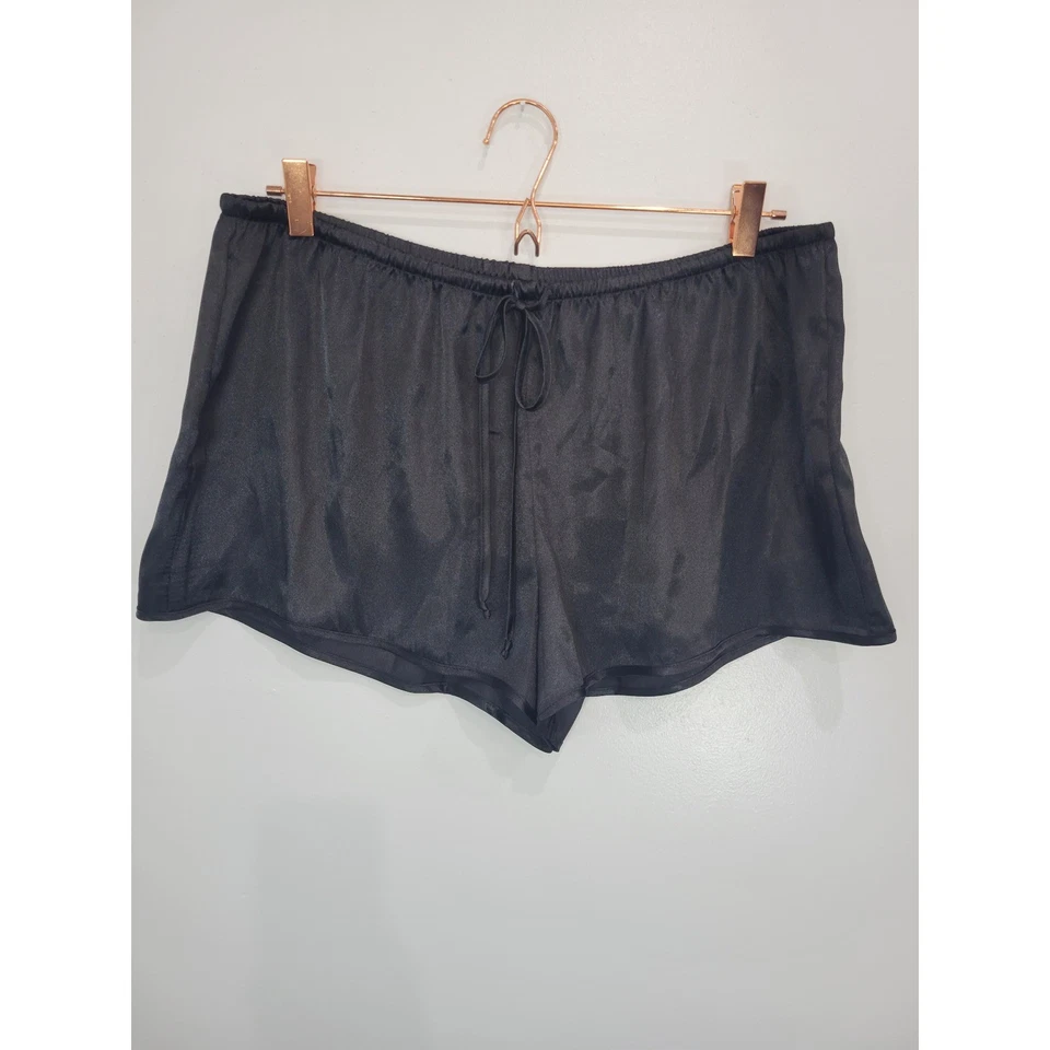 Новый с Ярлыками в цвету на Jonquil черный пижамы комплект XL перо белье Sleepwear Nordstrom - Изображение 4 из 4