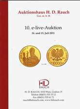 HD Rauch Vienna Austria 2011 German Auction Catalog Ancient Coins Medals