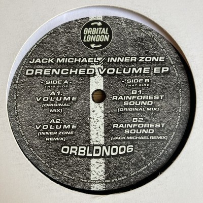 Jack Michael / Inner Zone - Drenched Volume EP - Orbital London - UK Garage 12 