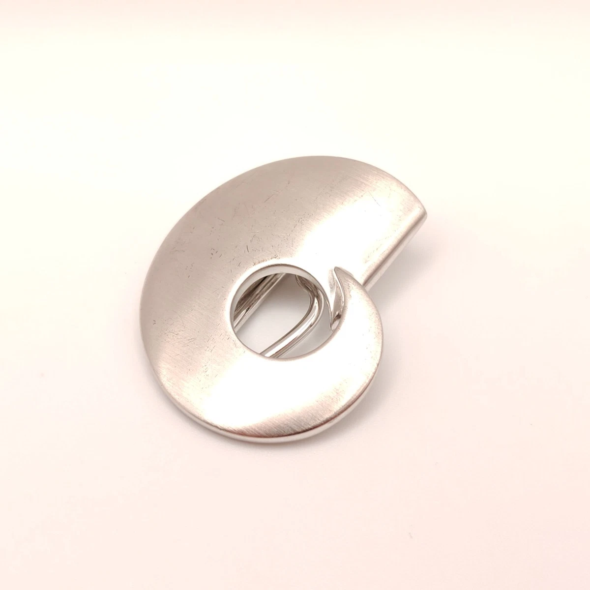 ⭐ Pierre Lang Brosche Anstecknadel Stecker Pin Anhänger Perle Stein Silber 014 ⭐