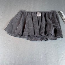 Body Wrappers Premiere Black Sheer Dance Skirt XS-S NWT