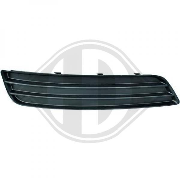 Diederichs StoßStange Gitter Links Ohne Nebel FüR Audi A3 Baujahr 2008- 2012-image