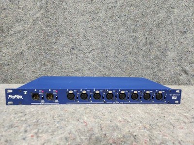 TMB ProPlex DMX512 Opto-Splitter 2x8 w/RDM (2x 5-Pin XLR In, 8x Out) PPDDS285RR