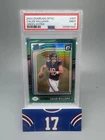 Caleb Williams 2024 Donruss Optic Green Hyper Rookie Card #201 PSA 9