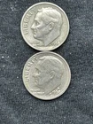 1968 P & D ROOSEVELT DIMES 2 COIN SET