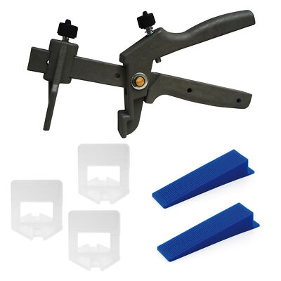 Fliesenverlegehilfe Zuglaschen Fliesenkeile Fliesennivelliersystem Montagezange
