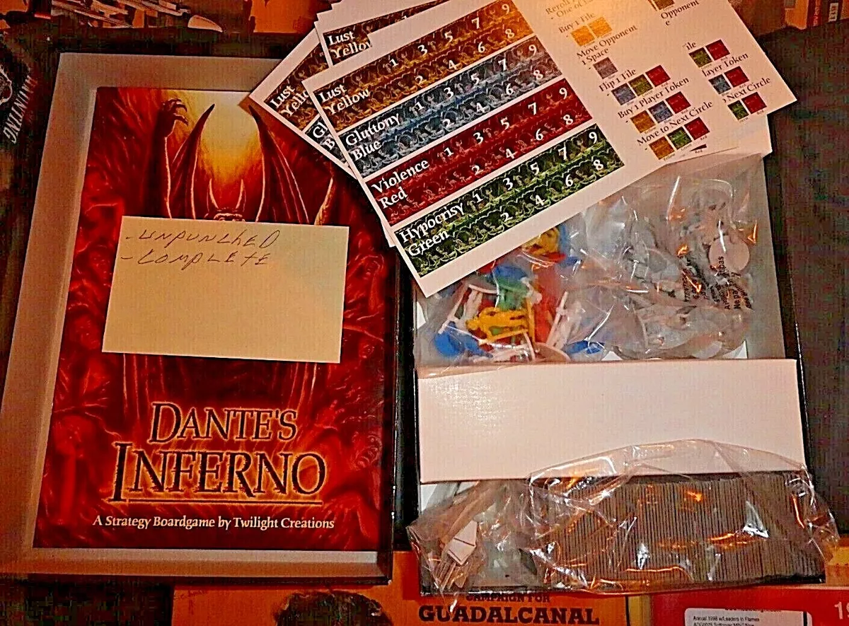 Dante's Inferno, Board Game