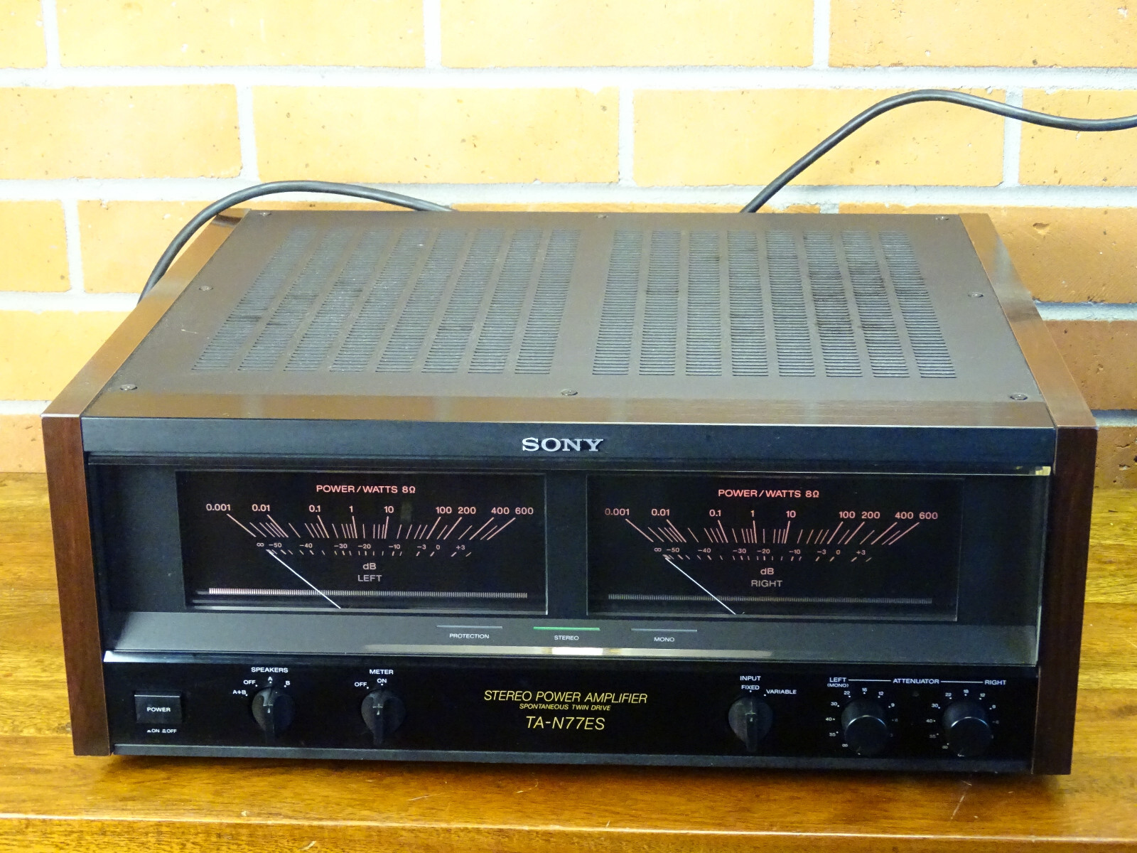 SONY TAN77ES POWER AMPLIFIER TA serviced EXCELLENT LEGEND eBay