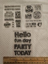 The Stamps Of Life Monthly Acrylic Stamps X3