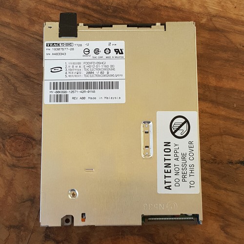 Teac FD-05HG 1.44MB Floppy Disc Drive Laptop Notebook - Picture 2 of 6