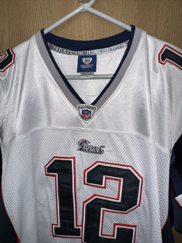 Tom Brady Trikot genäht Größe 54 NFL New England Patriots 12 toller Zustand - Bild 13 von 15