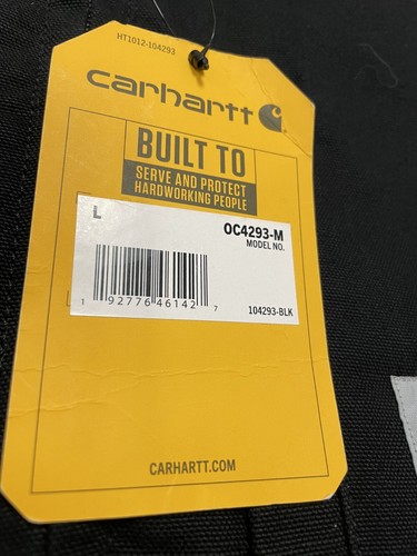 Carhartt Loose Fit Washed Duck Sherpa-Lined Coat LARGE OC4293-M - Picture 6 of 6