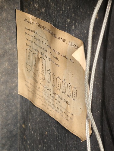 1971 Fender Super Reverb - Picture 8 of 8