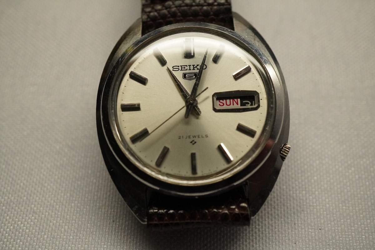 SEIKO5　 スポーツ 21JEWELS　6119-6020　　中古品 Seiko 5 6119-6020 Price as of August 2025 | WatchCharts