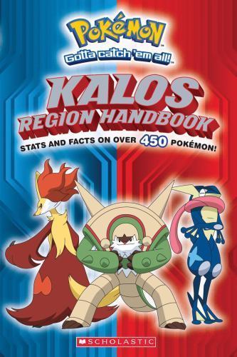 Kalos Region Handbook (Pokémon) by Scholastic (2014, Trade Paperback)