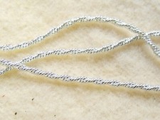 Singapurkette ° Kette ° glitzernd ° 925 Sterling Silber ° 41 cm ° 4 Gramm ° kurz