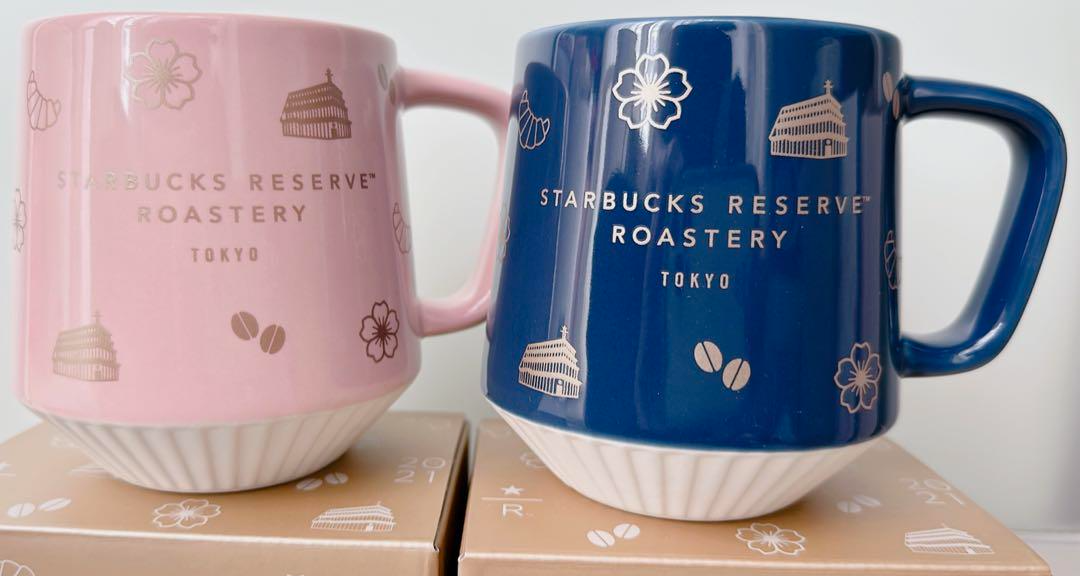 Starbucks Reserve Roastery Mug Sakura 2021 12oz New Set of 2 | eBay