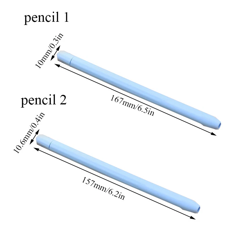 For Apple iPad Pencil 1st 2nd-Generation Silicone Grip Case Cover Pen Protector. - Image 2 of 4