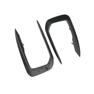 Carbon Fiber Front Bumper Wind Knife For 2015 BMW 1 Series F20 F21 Hatchback 