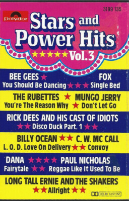 Rick Dees / Billy Ocean / Bee Gees a.o. Stars And Power Hits Vol. 3 Vinyl LP
