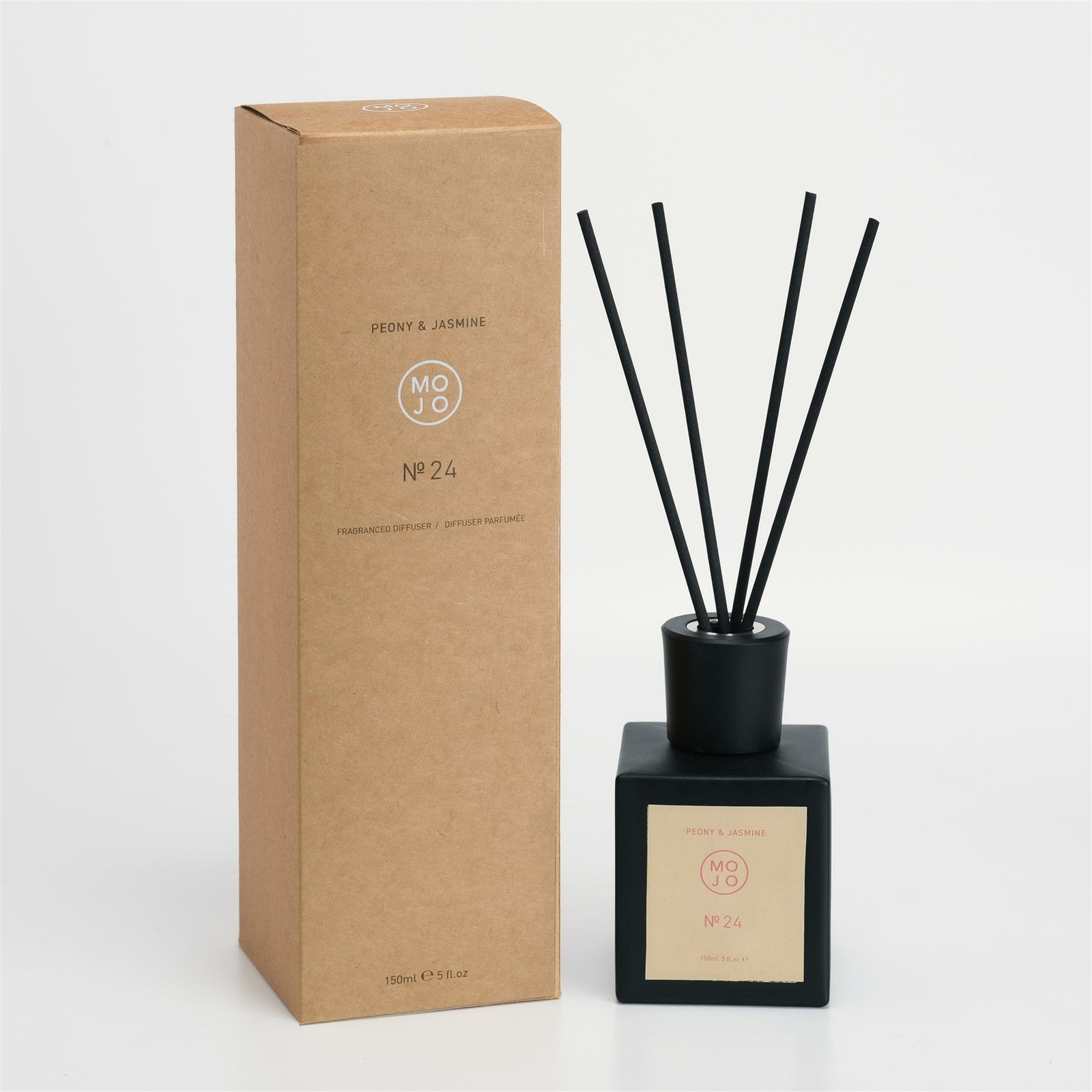 Mojo - Alcohol Free Room Diffuser - No 24 - Peony & Jasmine