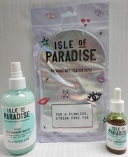 Isle Of Paradise Medium Self-Tanning Water Drops w Applicator Mitt