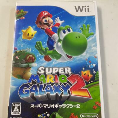 Nintendo Wii Super Mario Galaxy 2 Wii Japanese game software From Japan