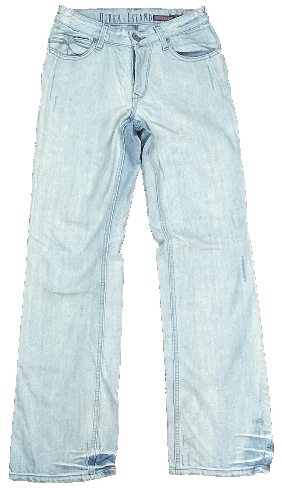 Pantalones de mezclilla River Island para hombre