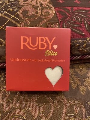 Ruby Love Teen Underwear with Leak Proof Protection Size YS -NEW OPENED