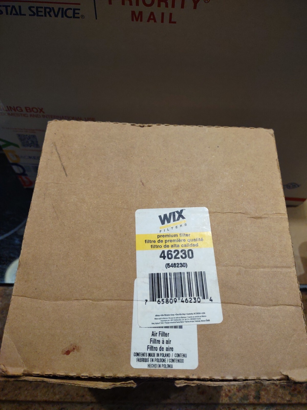 Barcoder Sign WIX Air Filter 46230 (546230) | eBay