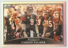 CARSON PALMER REFRACTOR 2009 TOPPS CHROME TC14 14 CINCINNATI BENGALS CARDINALS