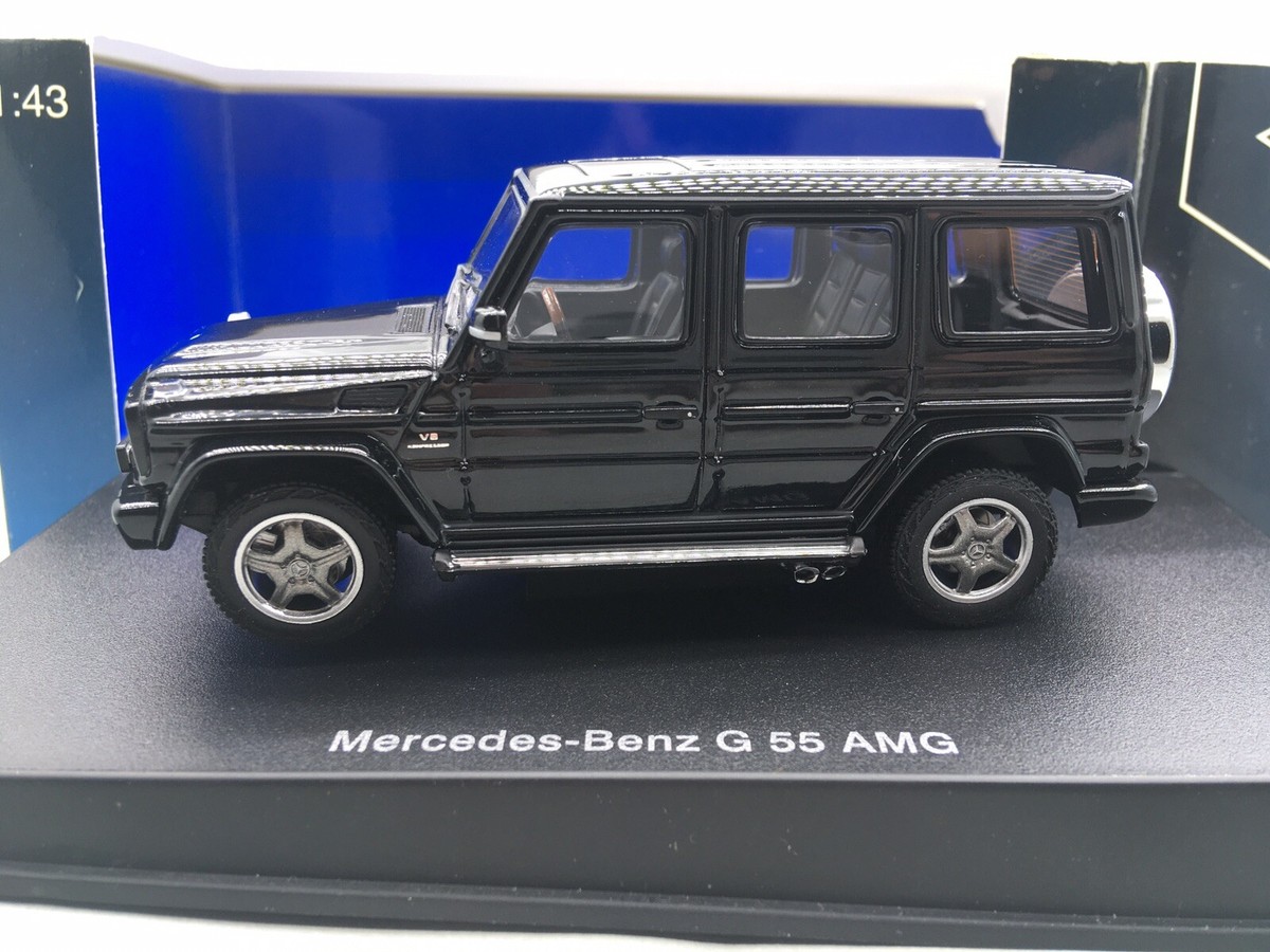 🇺🇦 1:43 Autoart Mercedes AMG G55 w463 1/43 LWB w462 black OVP