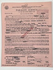 Jo Jo Gunne Cancelled Concert Contract 1975 Johnston PA