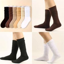 6 Pairs Winter Calf Socks Multi Color Option Breathable Cotton Socks Gift