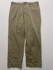 VTG Polo Ralph Lauren 36 x 30 Khaki 100 Cotton Twill Relaxed Tapered Chinos