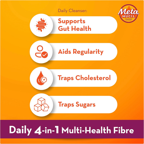 Daily Fibre Supplement Orange 2x72 Doses - Picture 4 of 12