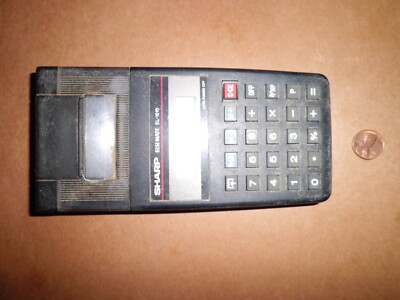 Sharp EL-1610 10-Digit Pocket Printer Calculator 5 Function 15 Keys LCD Screen