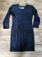 Vintage St Michael Black Velvet Dress, Elegant, Sophisticated 12