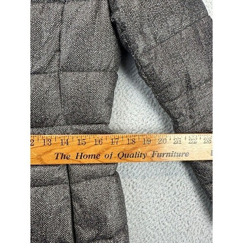 Lauren Ralph Lauren Jacket Womens Extra Small Grey Goose Down Puffer Full Zip - Picture 12 of 13