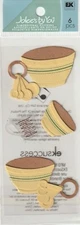 Jolee's by You 3-D Stickers Mixing Baking BOWL/SPOON FAST FREE SHIP! 56384