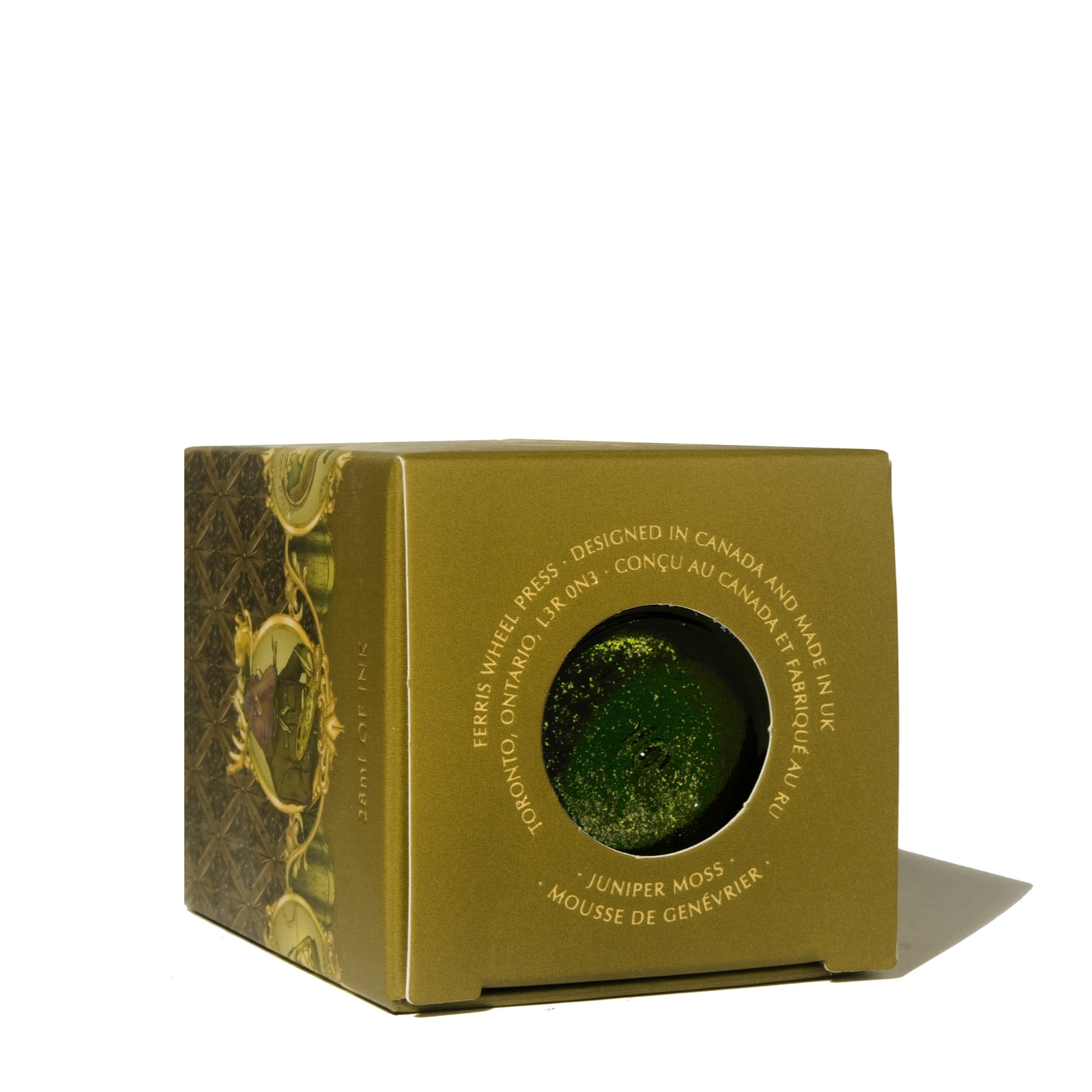 Ferris Wheel Press Juniper Moss 28ml Shimmering Calligraphy Ink