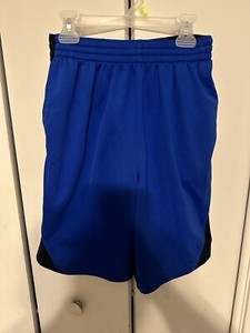 Youth Nike Dri-Fit Shorts Size XL Black & Blue